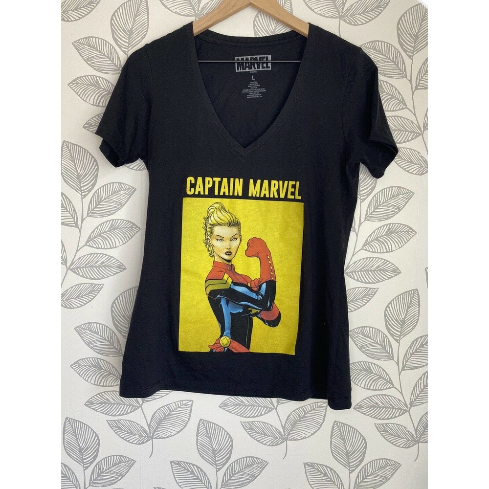 Marvel, Captain Marvel T-shirt, Size - L